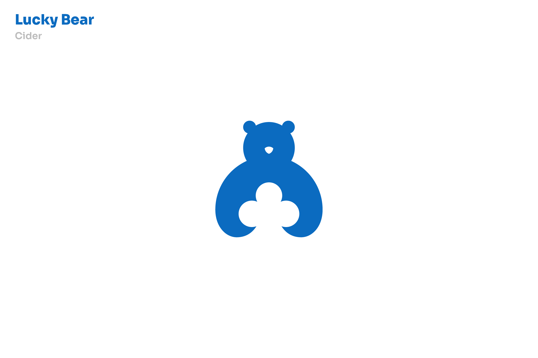 Lucky Bear Logo Design