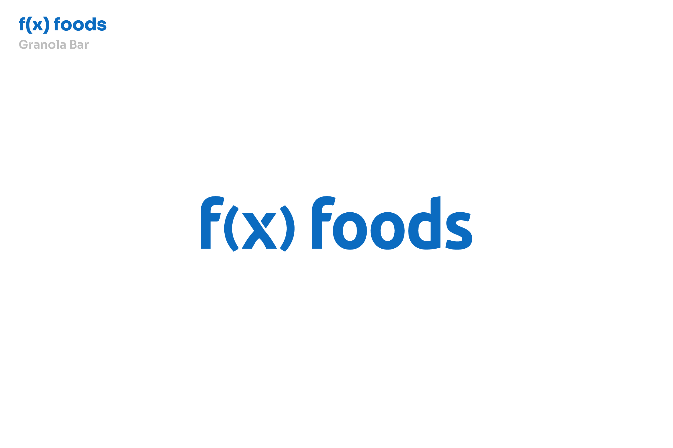 fx foods Logo Design